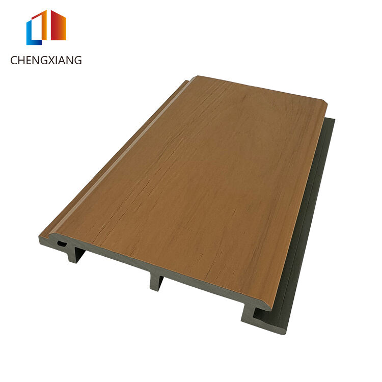 Asa Co-Extruded External Wpc Wall Panel Board For Outdoor Exterior 113mm*16mm