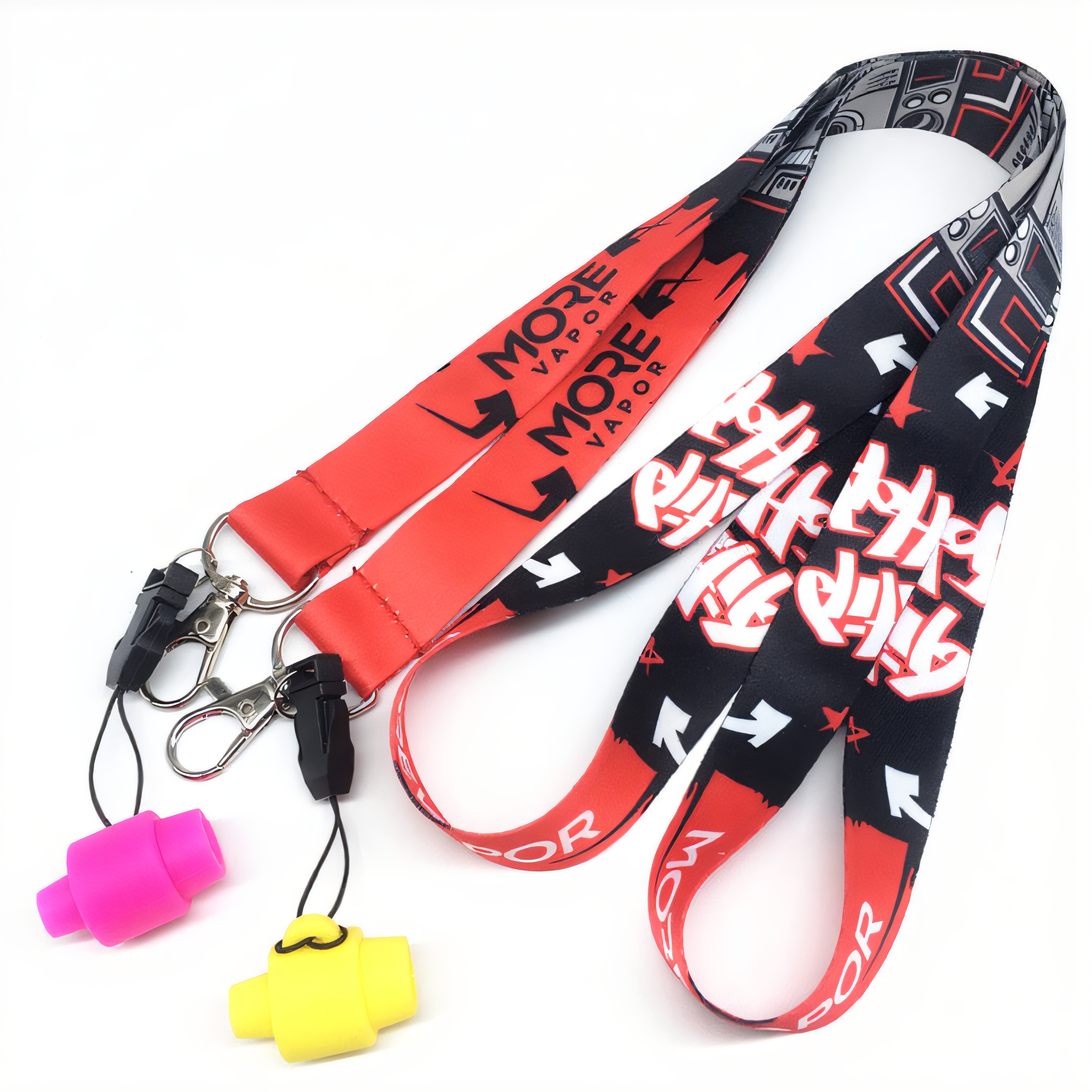 Lanyard with silicone drip tips（510/810）