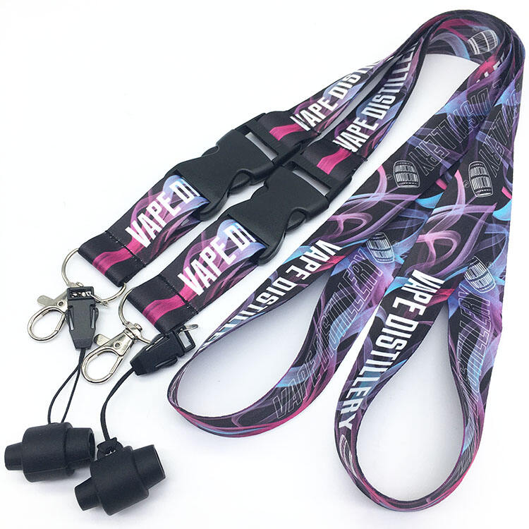 lanyard with silicone drip tips（510/810）