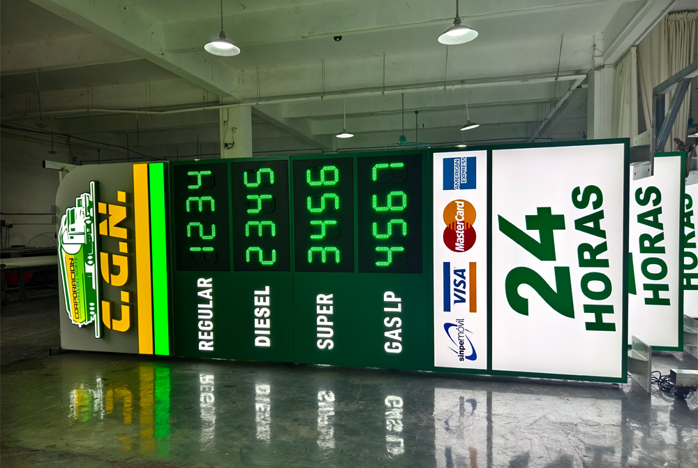 How secure is remote control for an led gas price sign against price tampering?