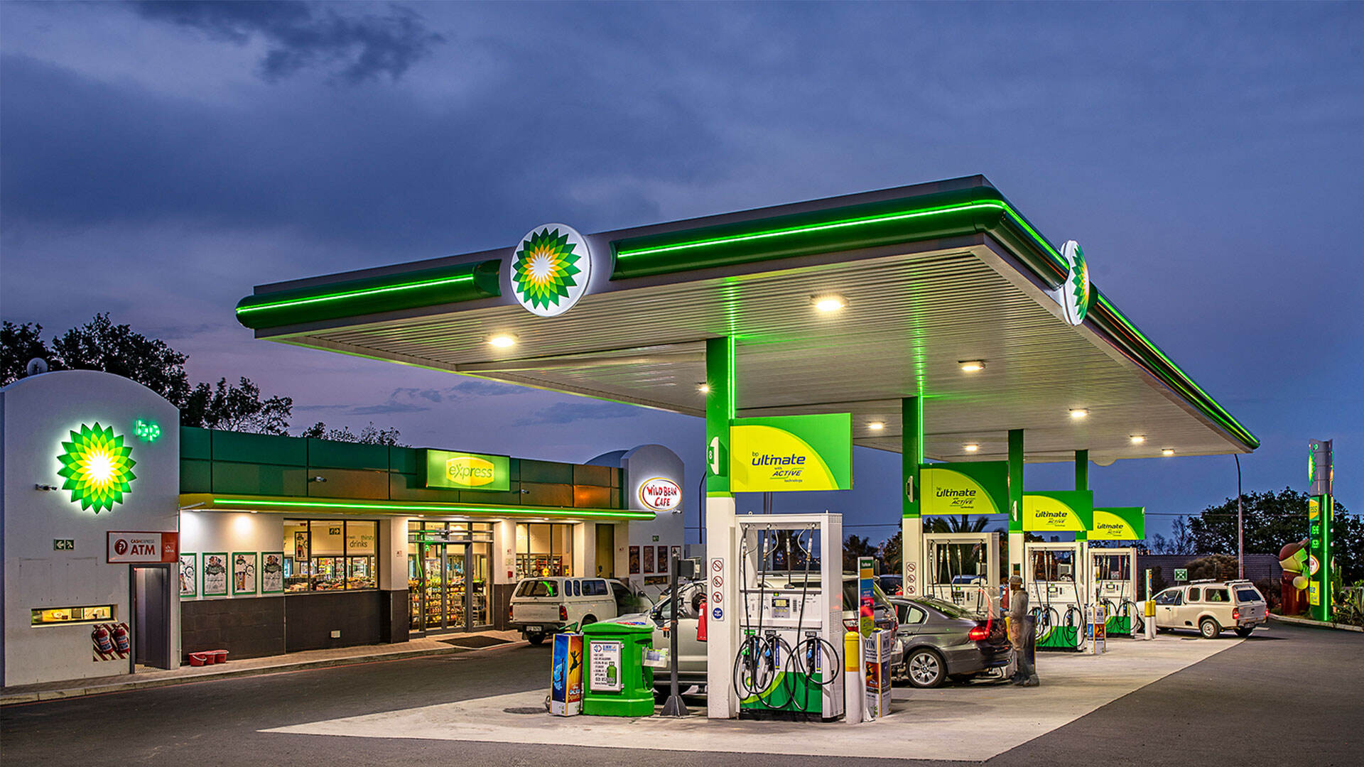 Bp Neft Qiymət Pylon İşarəsi