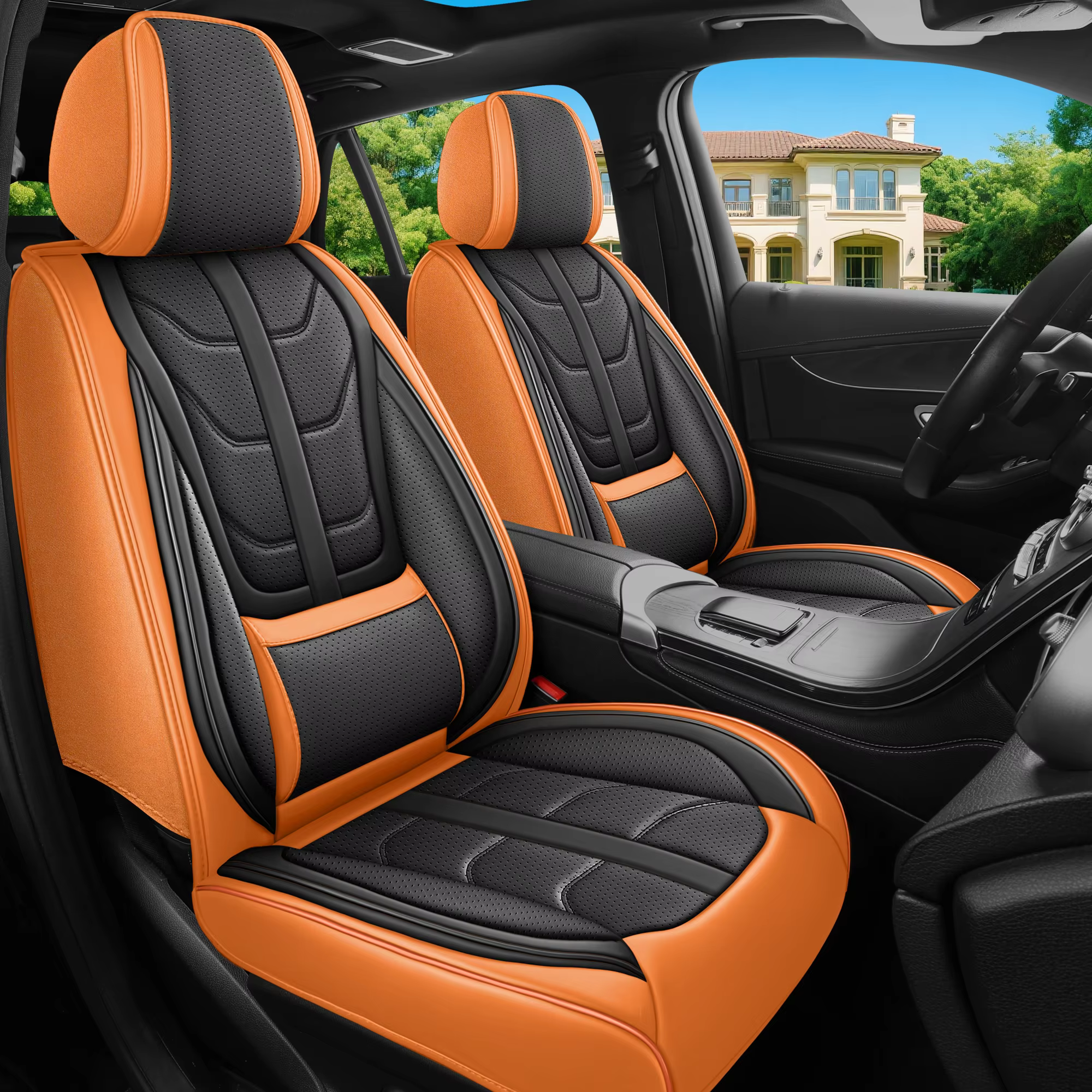 New All-Inclusive Full Leather GM Cushion Four Seasons Car Seat Covers Factory Direct Amazon Best Seller