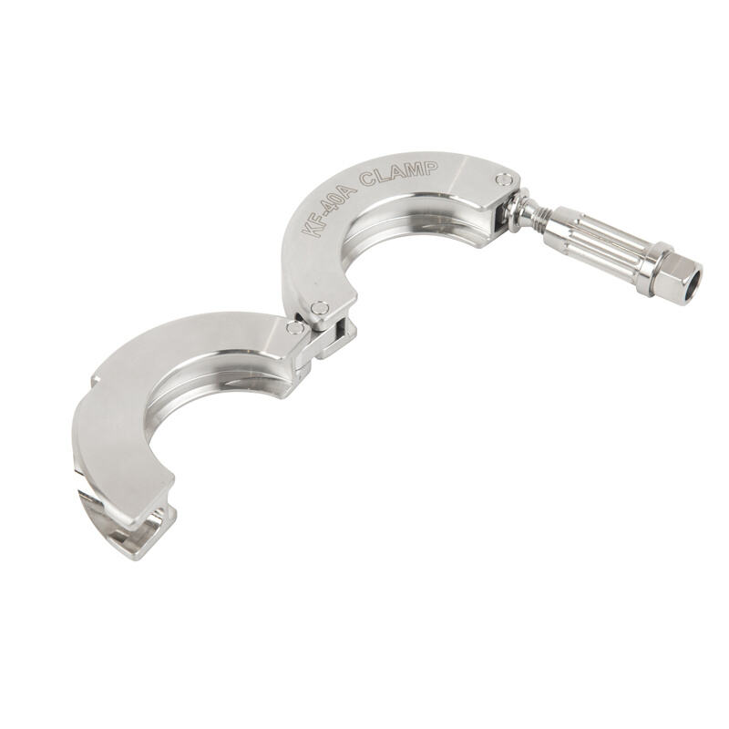 FCR81  High Tension Clamp SS304 Stainless Steel NW16-NW50 High Quality KF/NW Lockable Clamp KF16/KF50 Vacuum Pipe Fitting 