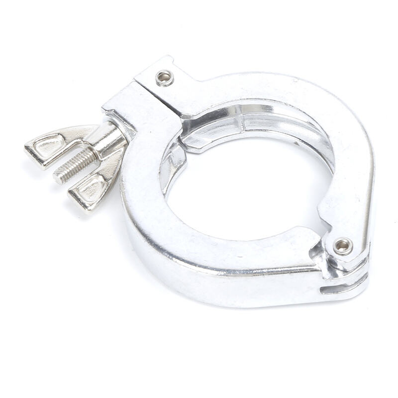 FCC81 KF/NW Aluminum Single Pin Clamp Vacuum Pipe Fitting KF16-KF50 Flanges  NW16-NW50