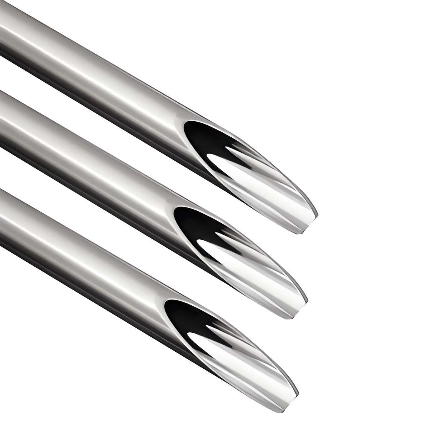 SS316L ဝယ်လ်ဒ်တိုင်ဘာကြိုး၊ စတိန်းလက်စ်သံမဏိ၊ အထူးမြင့်မားသော သန့်ရှင်းမှုရှိသည့် (UHP) တိုင်ဘာကြိုး BA (Bright Annealed) သို့မဟုတ် EP (Electropolished) အဆင့်၊ ဆီမီးကွန်ဒပ်က်တာအတွက်