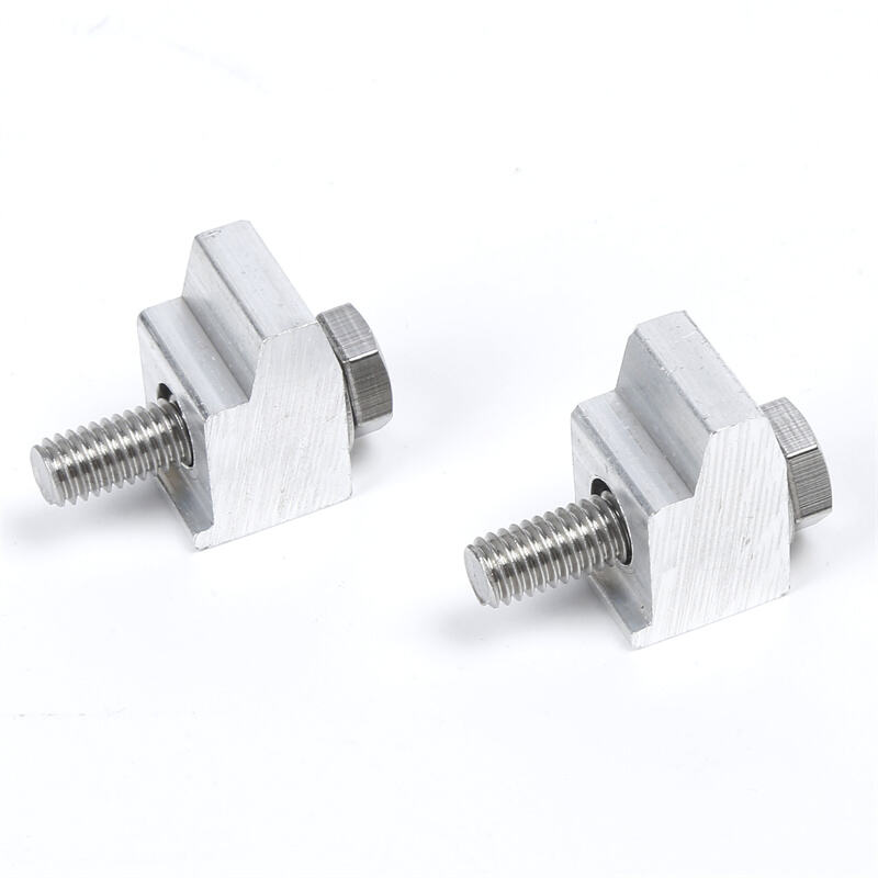 FCE81 ISO-KF Single Aluminum Clamp Flange Claw M6 Vacuum Unilateral Fittings KF10-50 High Quality Vacuum Clamp NW16-50