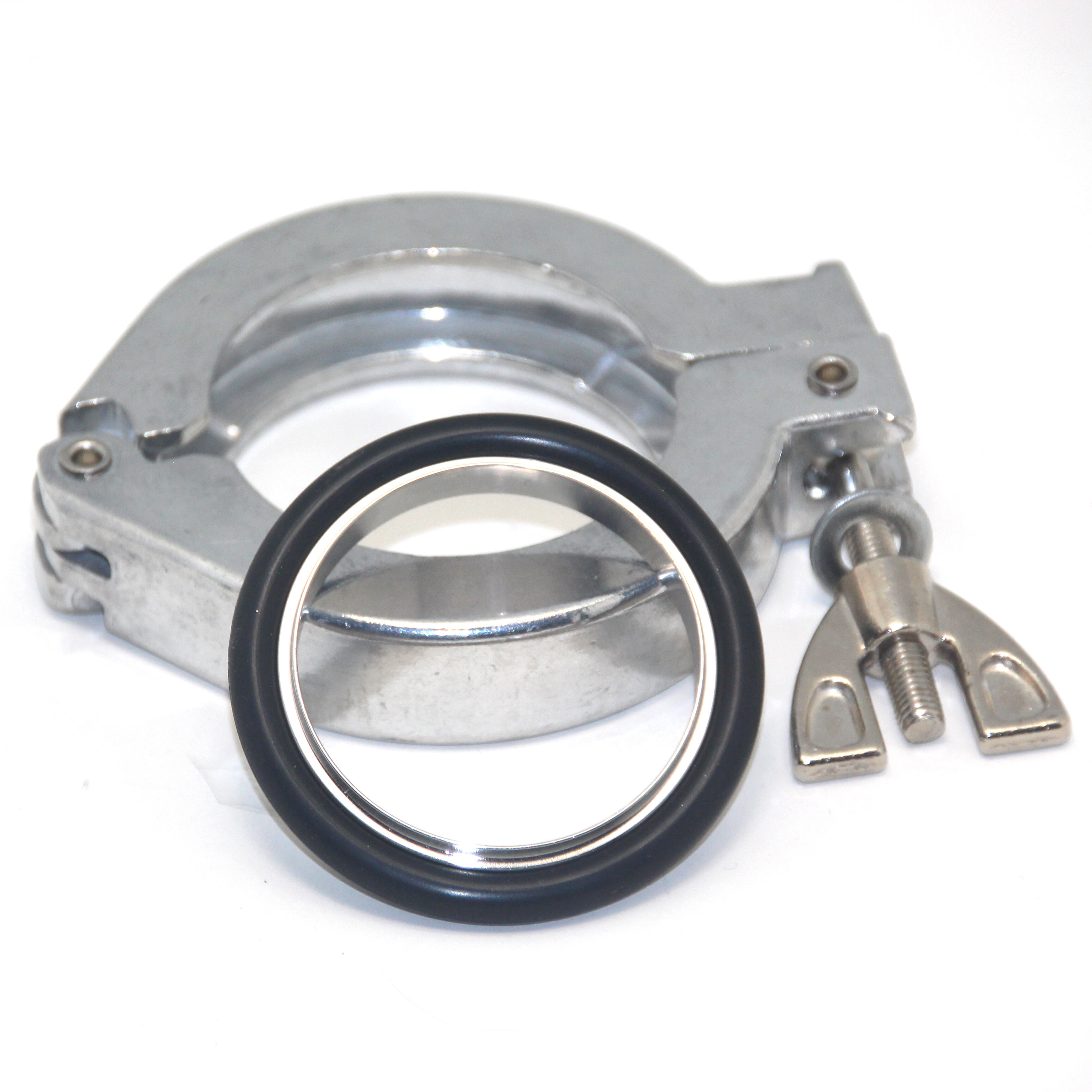 Vacuum Fitting Single Pin Clamp Center Ring O-Ring (FKM/NBR/EPDM) NW25/NW40 High Quality Aluminum Clamp KF16/KF25/KF40/KF50