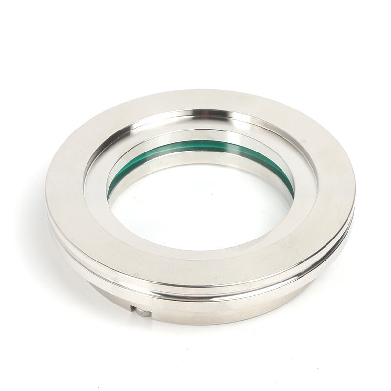 TSS02 SS304 SS316L Borosilicate Glass ISO-K Vacuum Stainless Steel ISO63-ISO200 Vacuum Sight Glass Viewport Flanges NW63-NW200 Clamp Fitting 