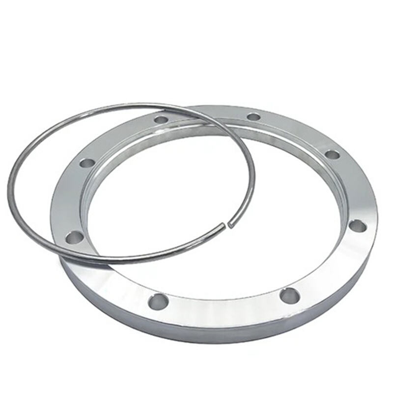 FBA84 ISO Rotatable Bolt Ring Split High Quality ISO63-ISO500 Retainer Ring SS304/SS316L High Vacuum Pipe Fitting Clamp Flanges