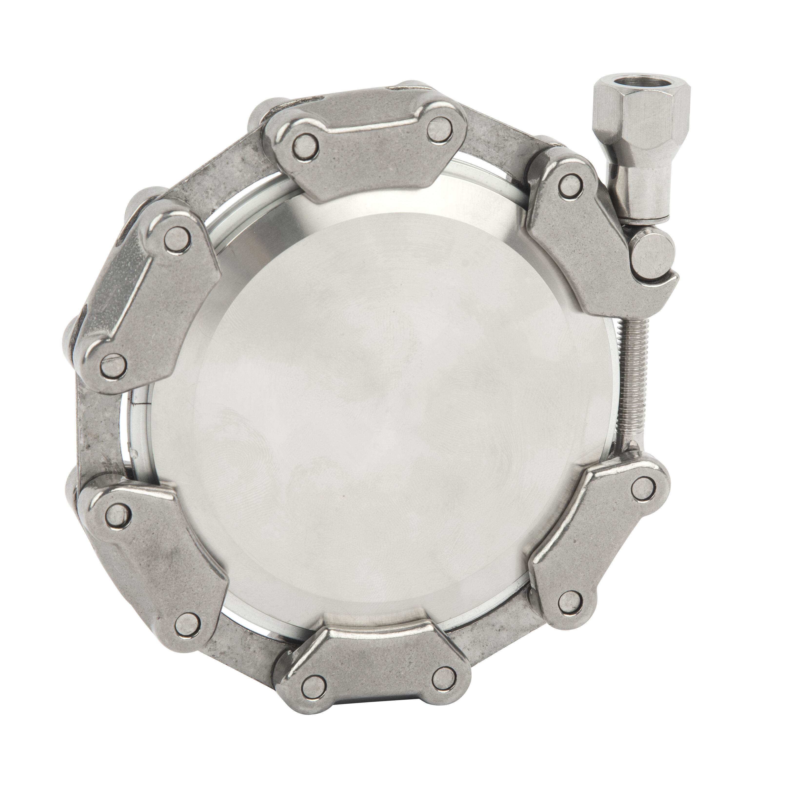 FCN81 High Quality SS Chain Clamps SS304 Stainless Steel Vacuum Pipe Clamp Fitting KF16-160 Strong CNC Sealing NW16-160 Forged 