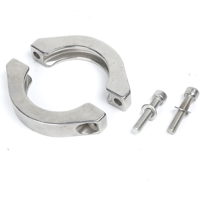 FCD83 KF Clamping Ring FL Massiv SS304 Stainless Steel Vacuum Fitting KF16/KF25/KF40/KF50 High Quick Clamp NW16/NW25/NW40/NW50