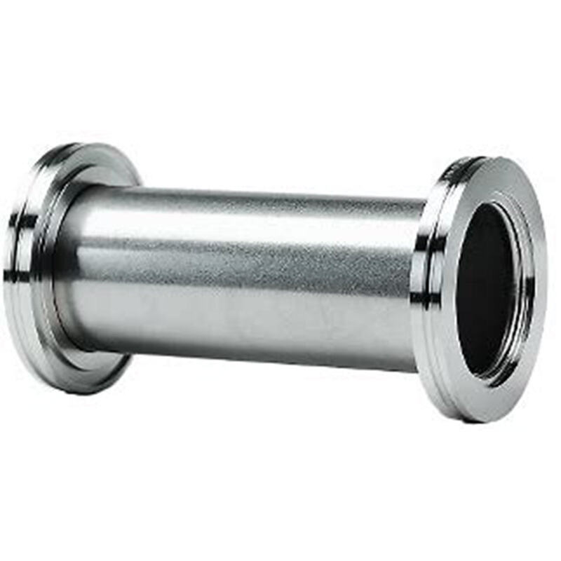 URW77 ISO-K Full Nipple ISO63-ISO200 Vacuum Adaptor Stainless Steel SS304 SS316L Double-Headed ISO Flange High Quality Pipe Fittings