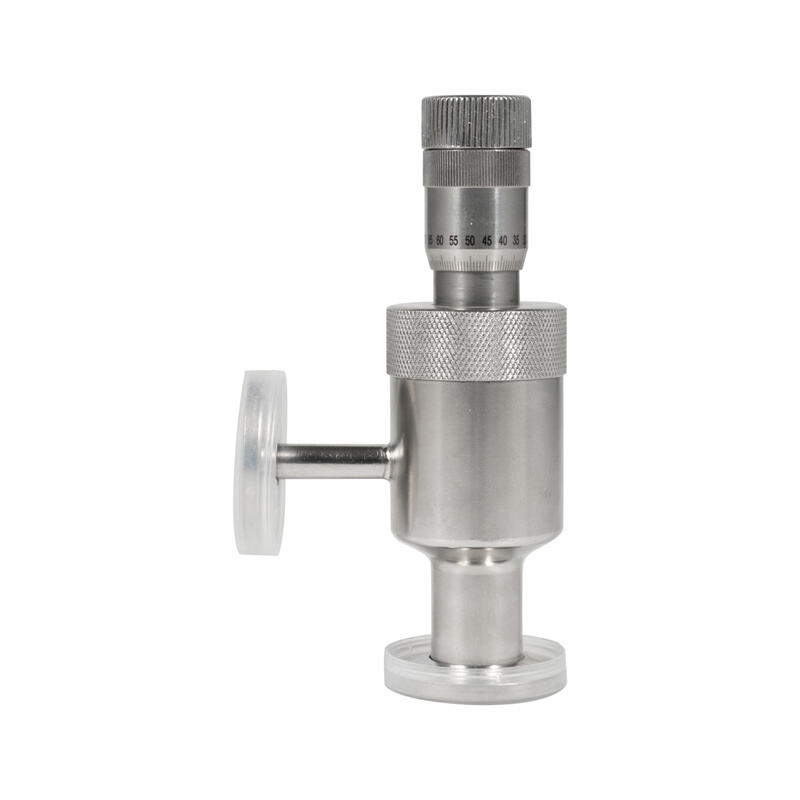 VA Trimming Valve KF16 Stainless Steel SS304/SS316L Fluorine Rubber NW16 Shaft Seals Butterfly Structure