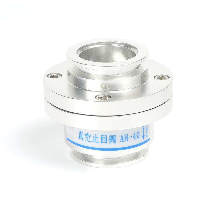 VCK02 KF Aluminum Check Valve Vacuum Check Valve with NW25/NW40 Flanges Non-Return KF25/KF40 Body with FKM Seals