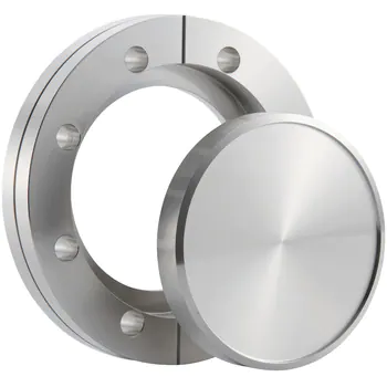 GBR01 CF Blanker Rotatable Stainless Steel SS304 SS316L Vacuum High Quality Vacuum Flanges CF16-CF350 Thru Holes/Metric Thread/UNC Thread Fitting