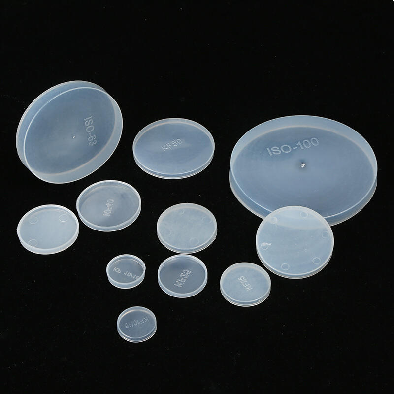 CPV01 CF Flange Plastic Cap White PE High Vacuum Dust-proof Cap CF16-CF300 High Quality Used to Protect CF Flange Surface Fitting