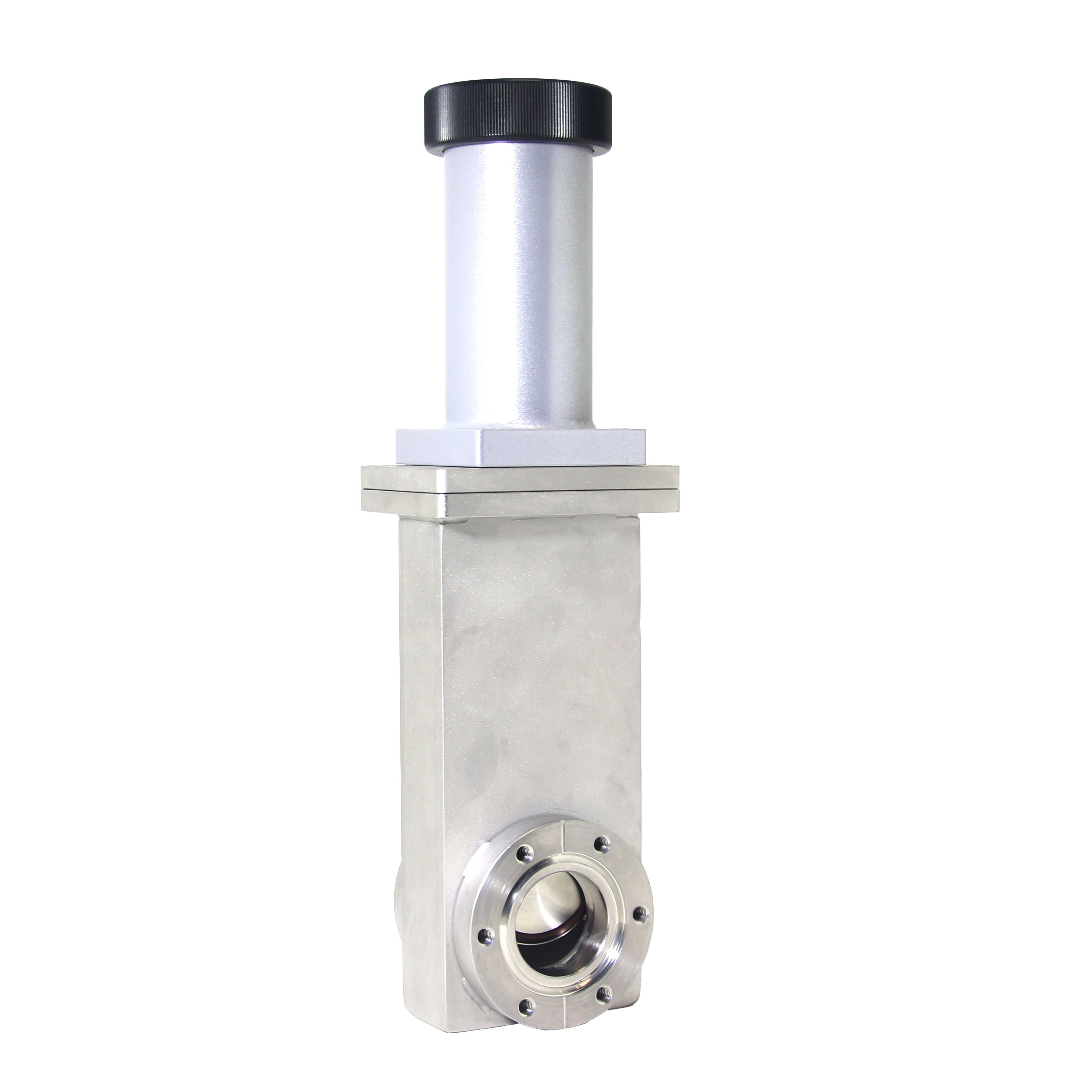 VXM Pnecumatic Mini UHV Gate Valves Double Actuing CF Flange SS304 Stainless Steel Vacuum CF35/CF50 Smooth Operation