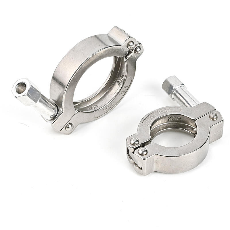 SS304 KF တစ်ခုတည်းသော ပင်ကလမ်ပ် ဗကူးယမ် တစ်ခုတည်းသော ပင်ကလမ်ပ် စတိန်းလက်စ်သံမဏိ KF/NW ဗကူးယမ် တပ်ဆင်မှုများ ဆီမီဗွီးဒက်စ်တွင် အသုံးပြုရန်