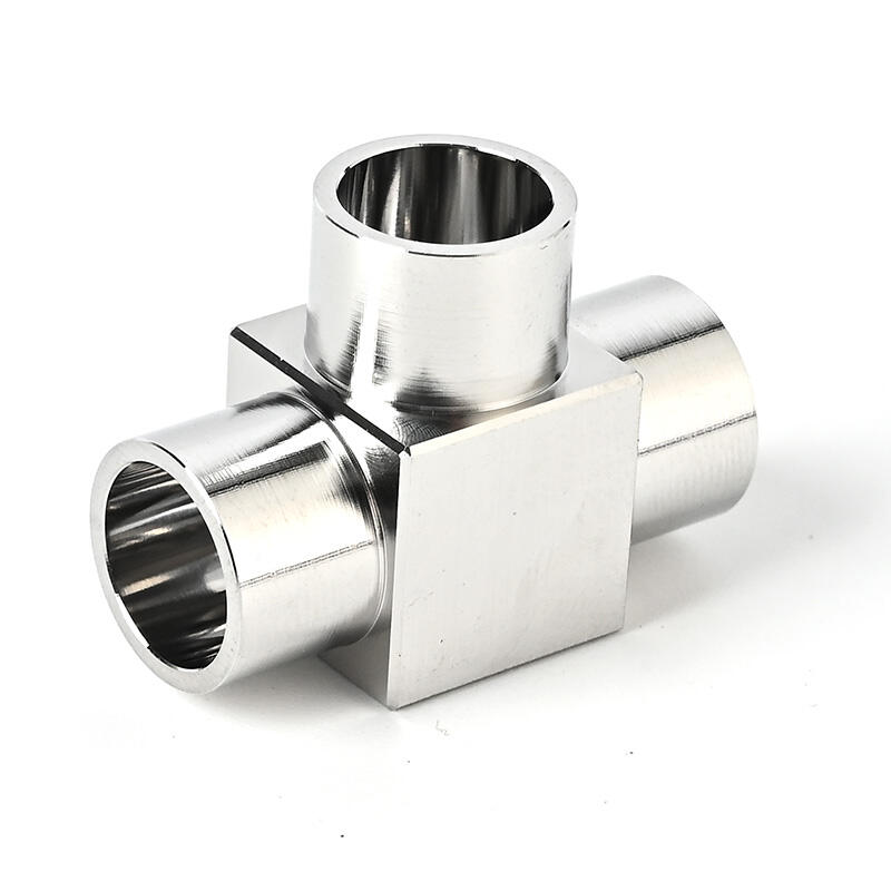 အဆင့်မြင့်သန့်စင်မှုရှိ Micro Fit ပြွန်ထဲ့တိုင်ကို ချိတ်ဆက်သည့် T ပုံချိတ်ဆက်မှု SS316L အဆင့်မြင့်သန့်စင်မှု T ပုံချိတ်ဆက်မှုများ