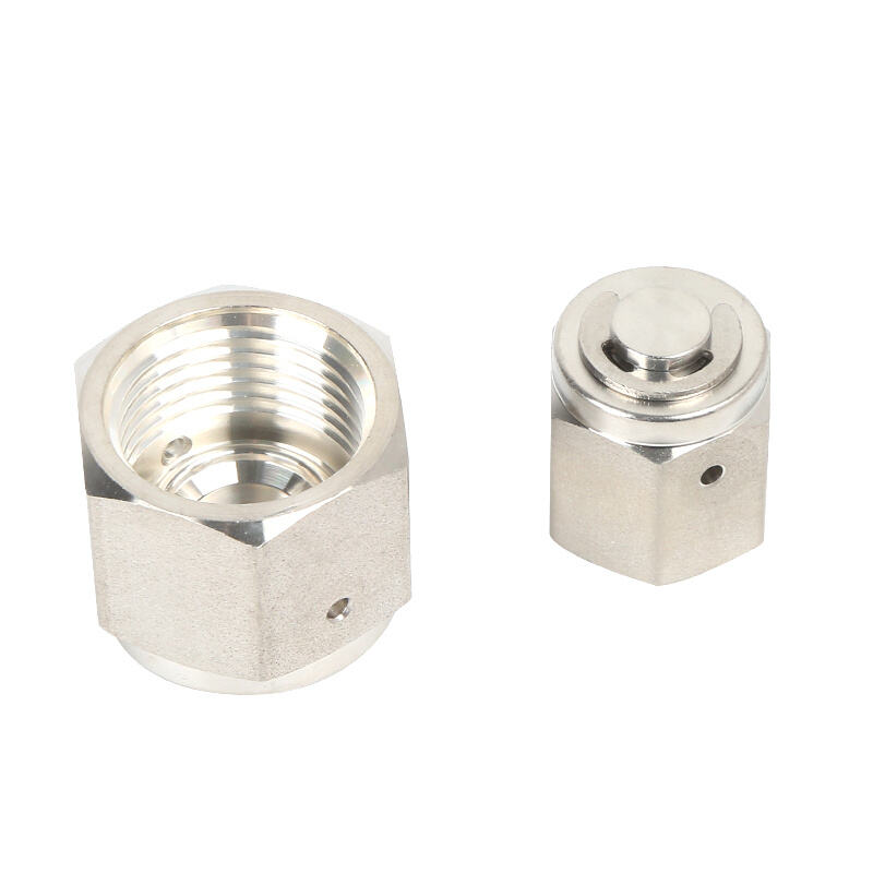 FDC Compression Tube Cap Stainless Steel SS316L QCR-Metal Face Fitting 1/8