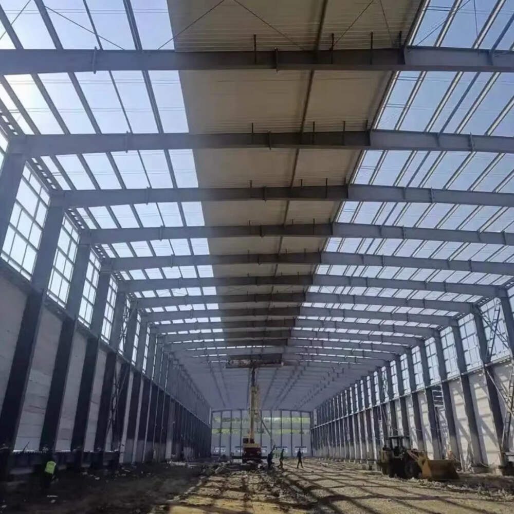 Popularan proizvod Velika industrijska čelična konstrukcija skladište/fabrika zgrada lako za izgradnju.