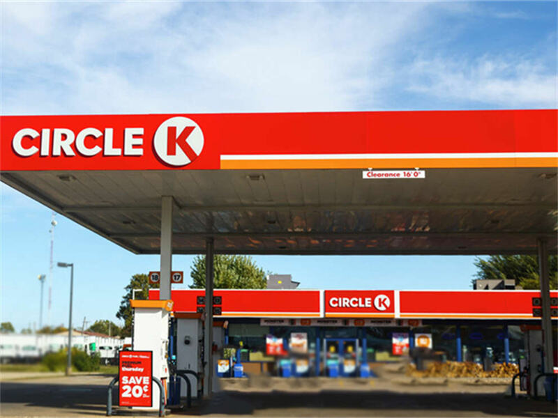 Circle K Gas Station Sign