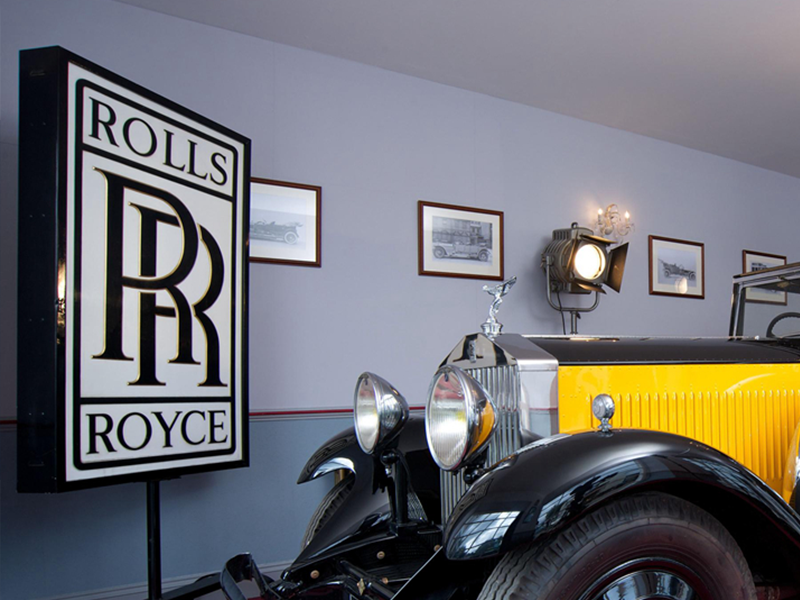 Rolls-Royce Automotive Showroom Signage