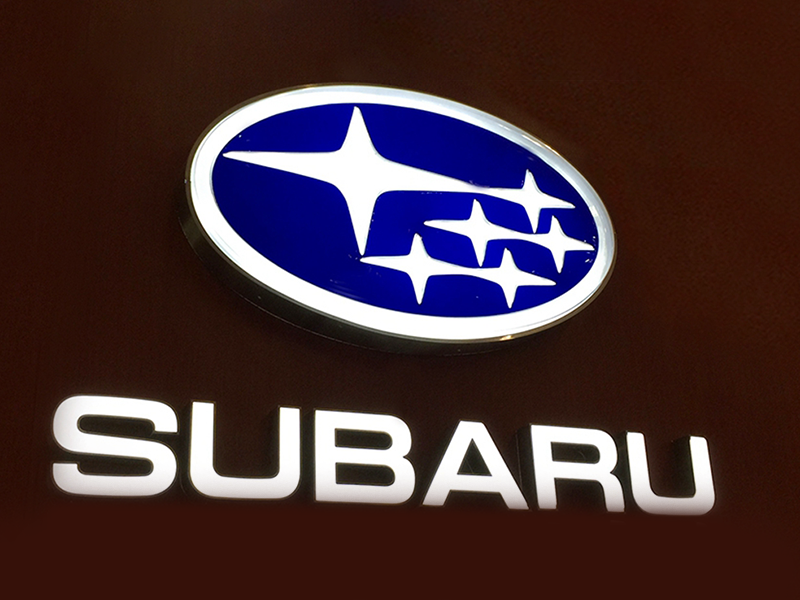 Subaru Automotive Dealership Signage