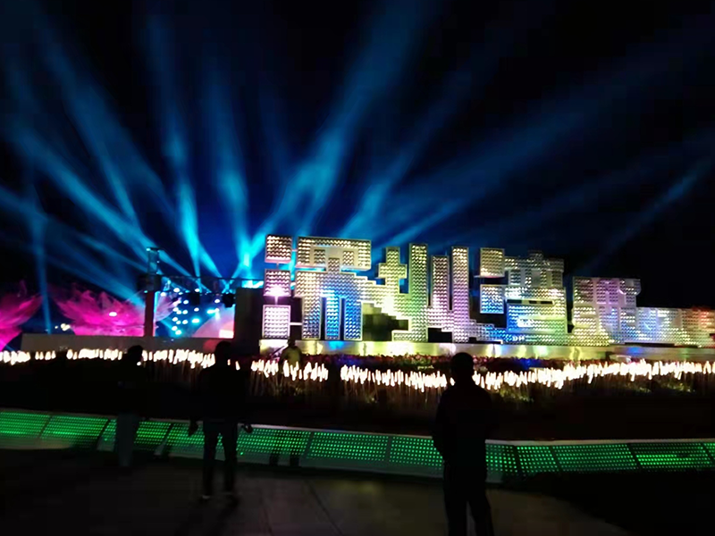 Shenzhen Bay illuminated channel letters