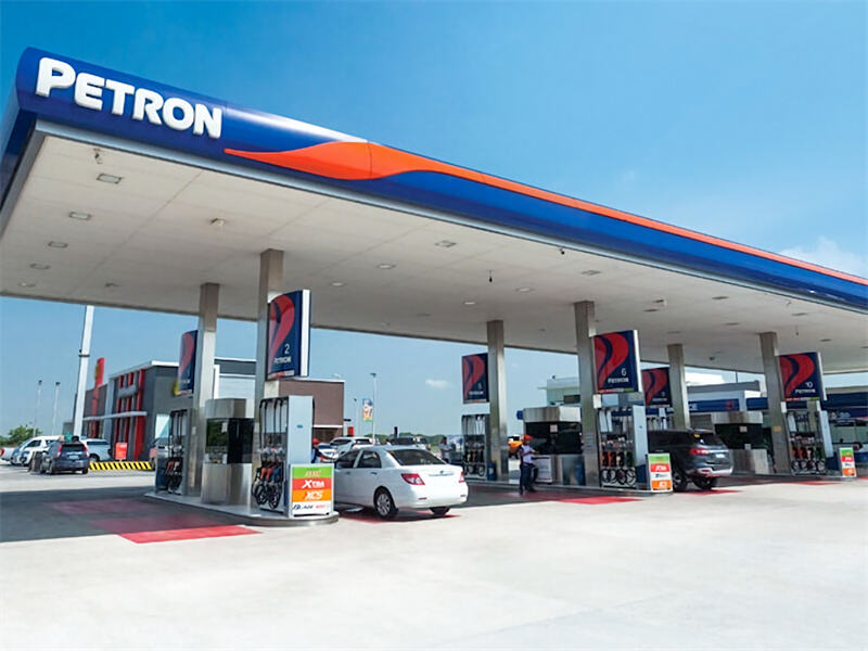 Petron Gas Station Sign