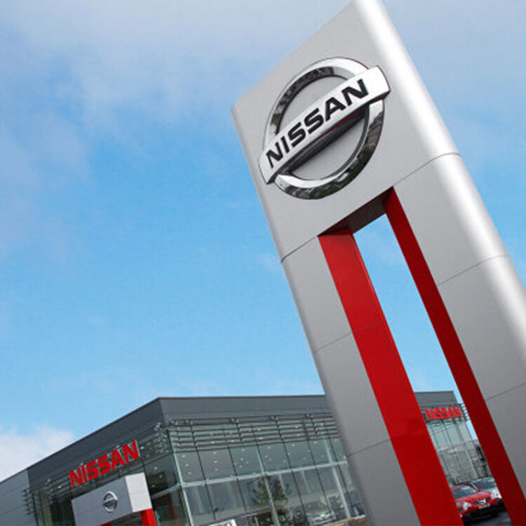 Nissan Automotive Dealer Signage