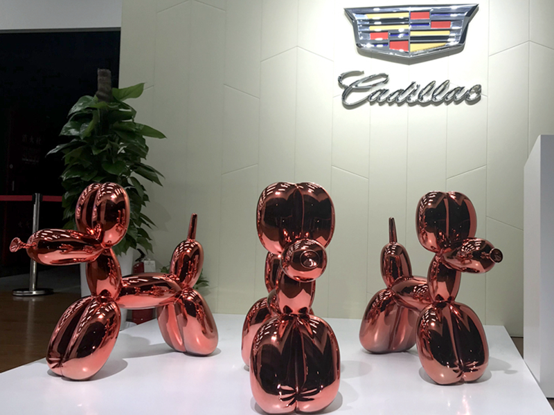 Cadillac electroplate personalised acrylic sign 