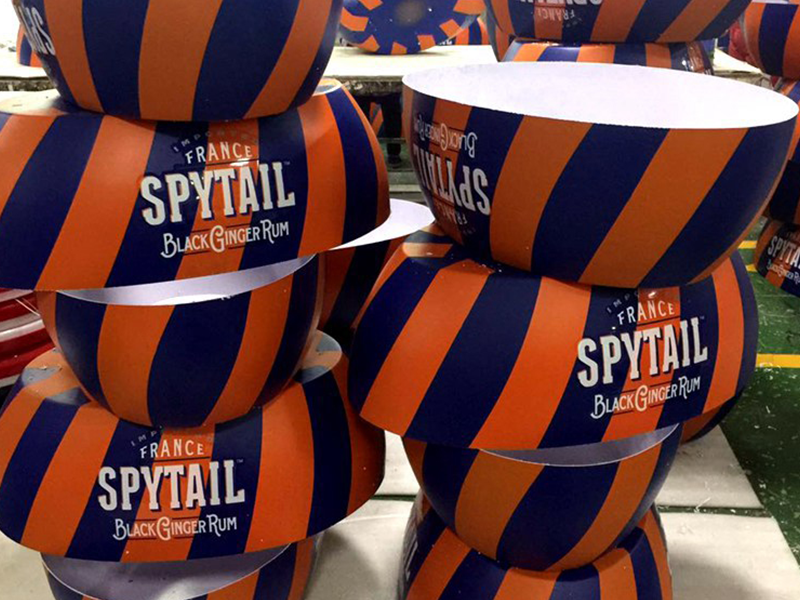 Spytail illuminated sign boxes plastic sheets for vacuum forming