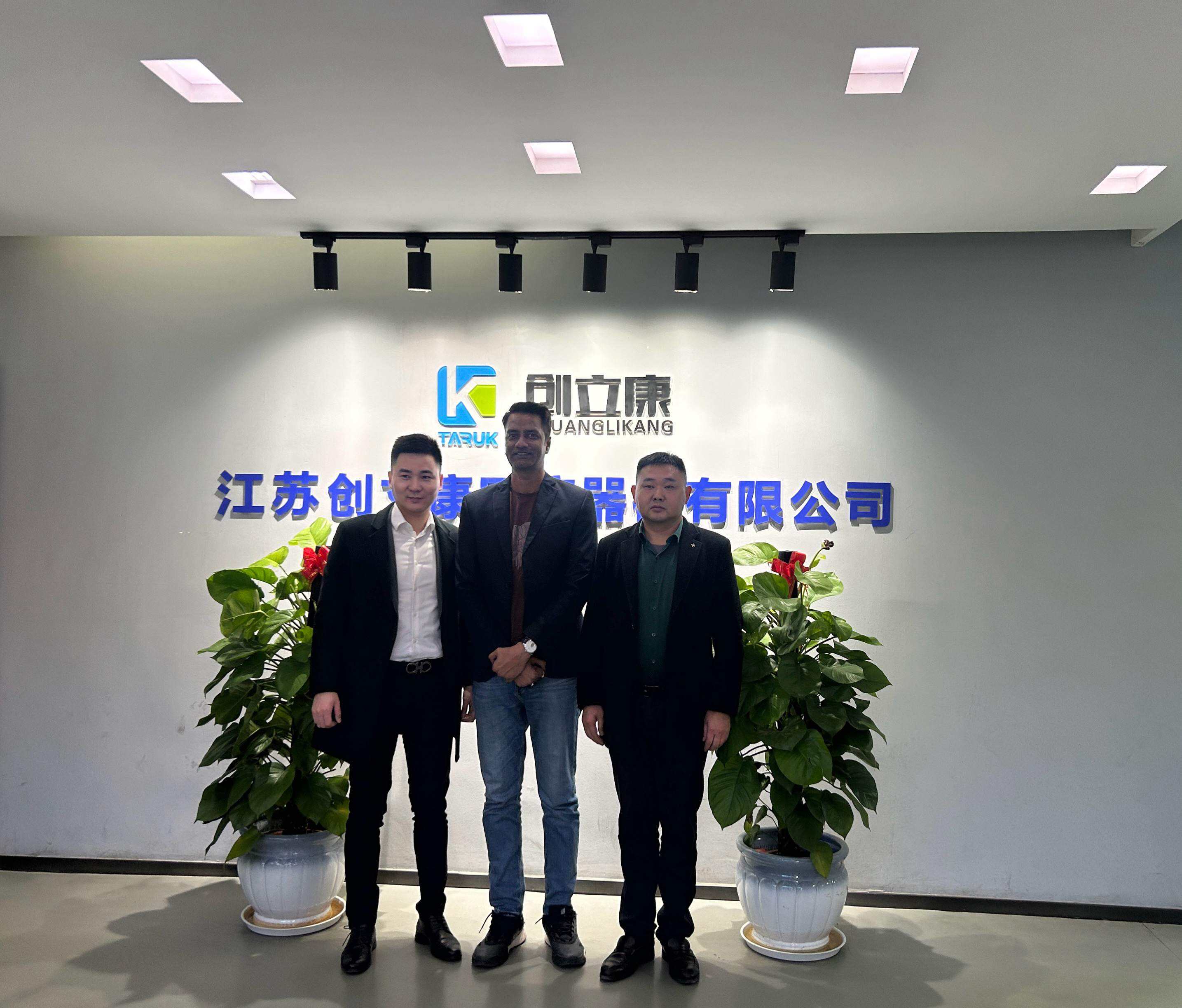 Indian Sports Medicine Industry Leader Visits Taruk Medical for Strategic Cooperation