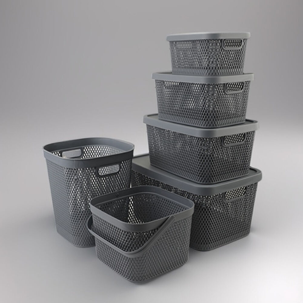 Plastic Mesh Storage Basket