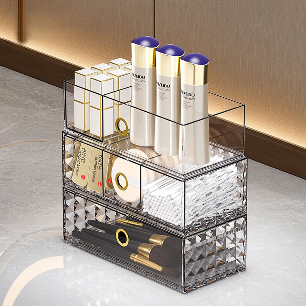 Bathroom Mirror Cabinet Organizer with Dividers