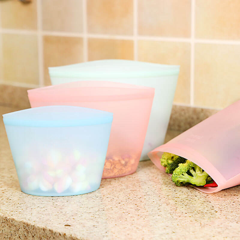 Food-Grade Silicone Reusable Storage Bags
