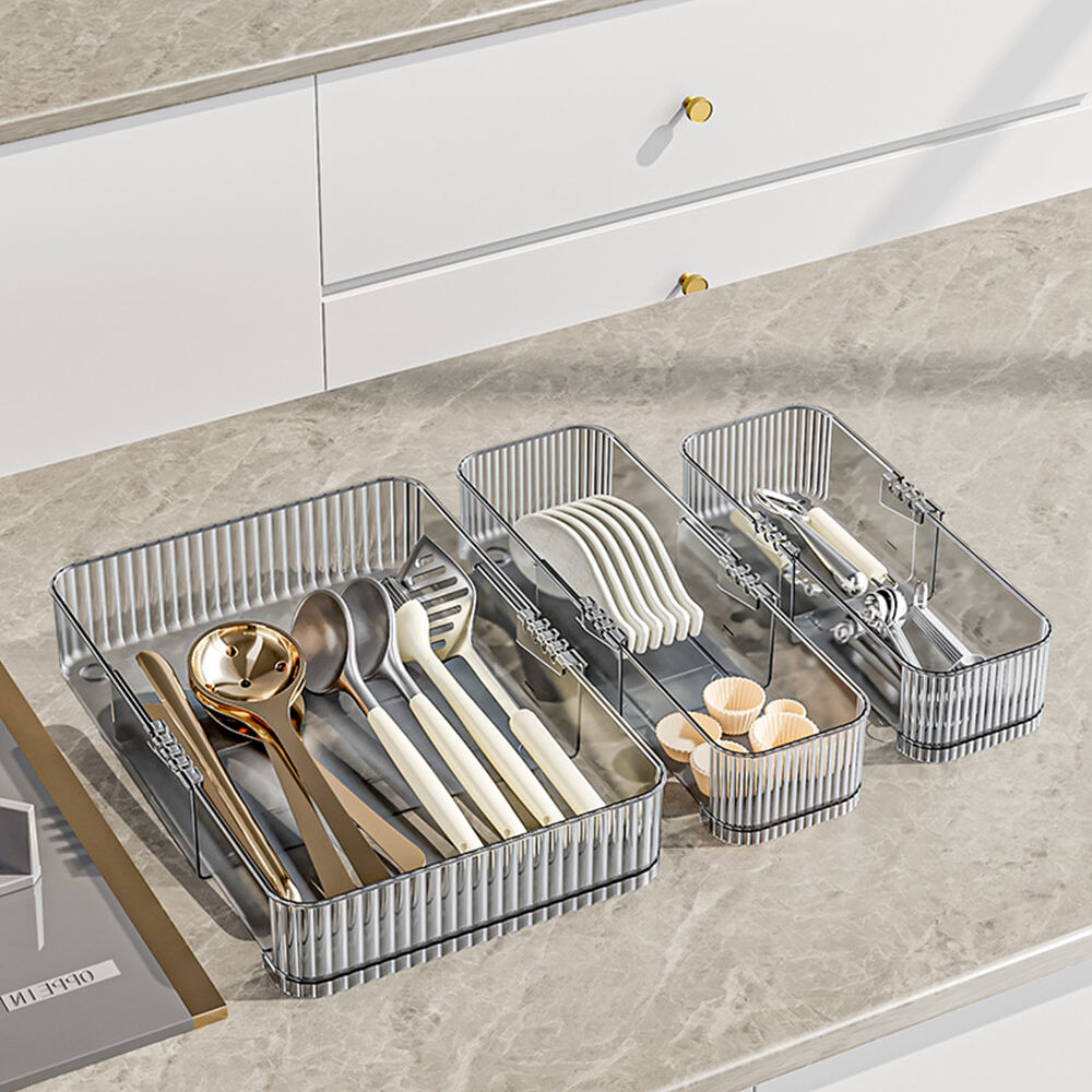 Retractable Drawer Divider Storage Box