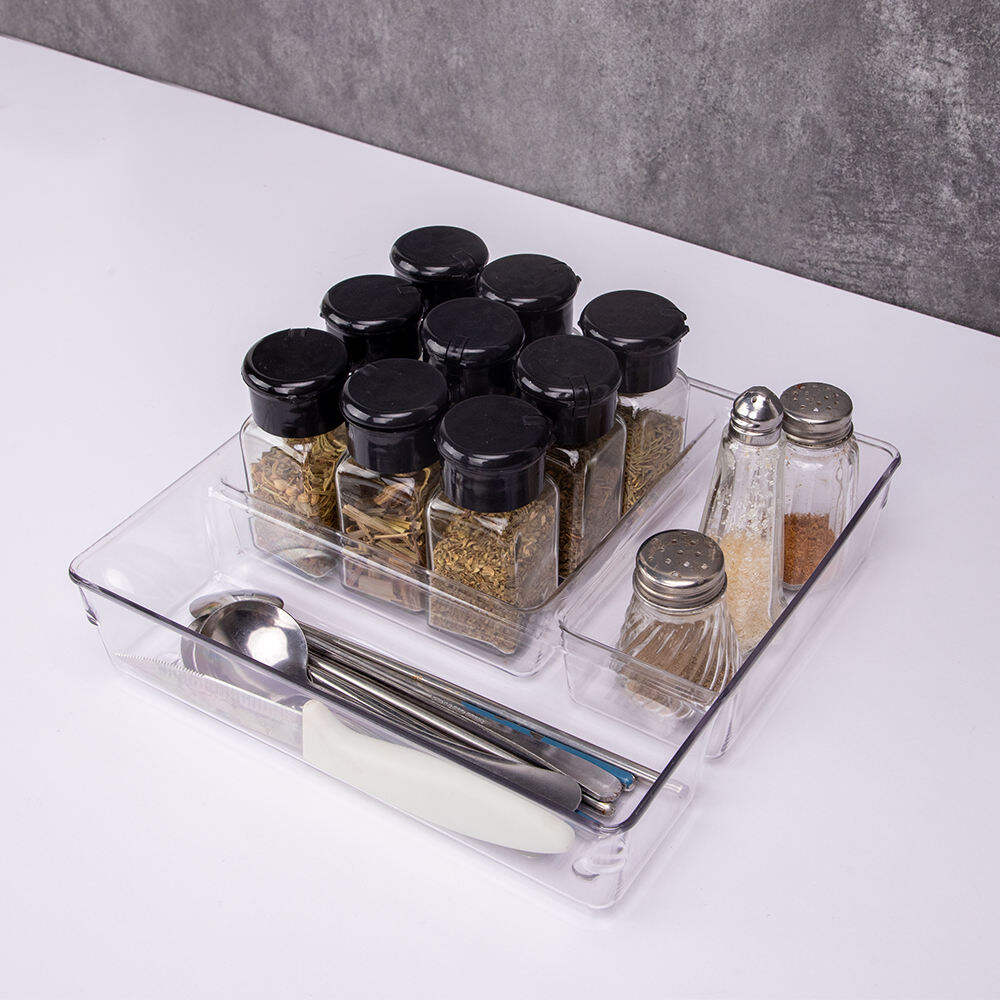 نظم مطبخك باستخدام حلول رفوف التوابل البلاستيكية من شركتنا