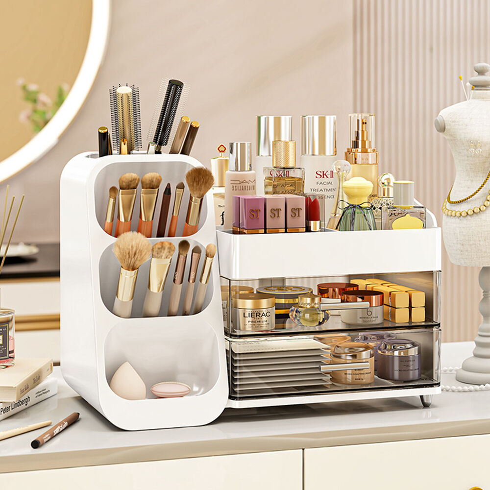 Multi-functional Cosmetic Storage Rack