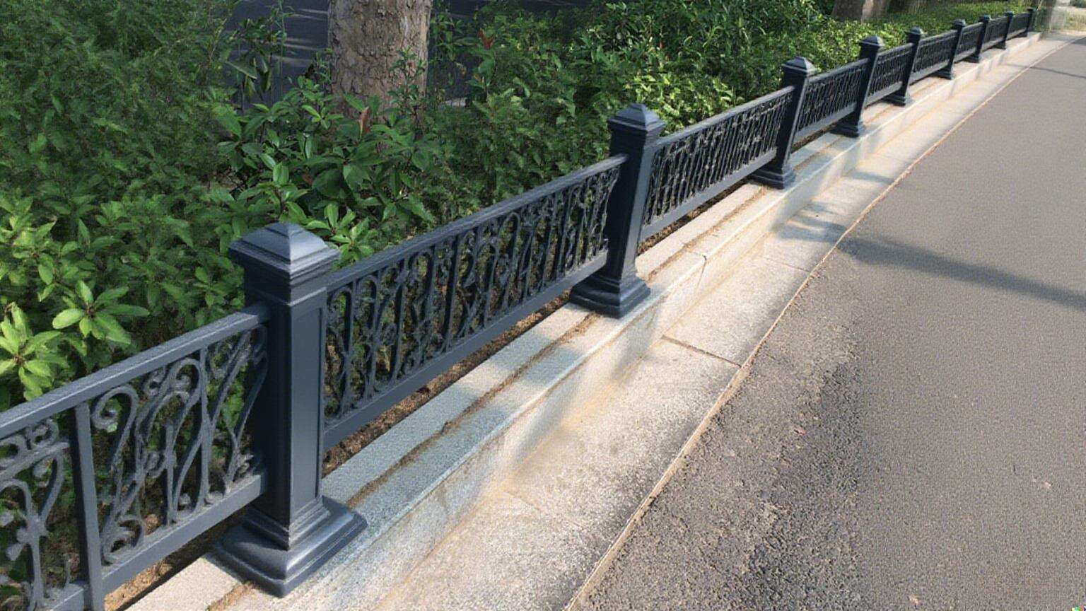 Lawn guardrail