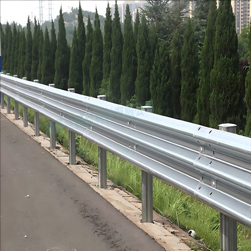 BXHL11  Beam Steel Highway Guardrail Crash Barrier Outdoor Safety Protection with Plastic Material