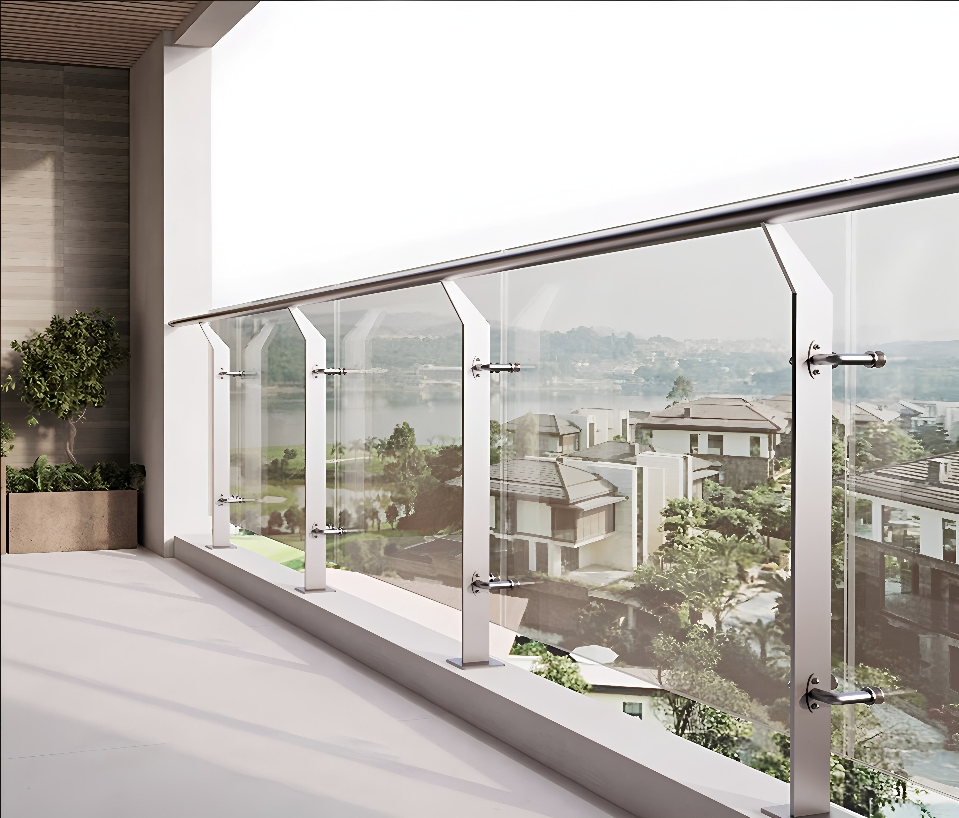 Railing in Balcony: Durable & Stylish Aluminum Systems