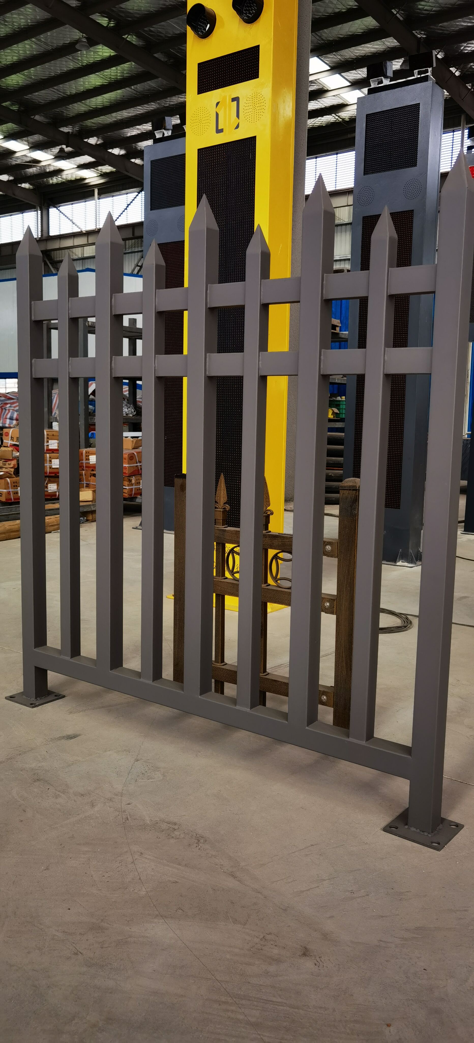 철강 파이프 울타리 포스트를 위한 혁신적인 제조 공정