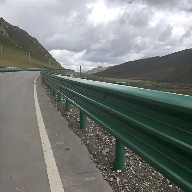 BXHL11  Beam Steel Highway Guardrail Crash Barrier Outdoor Safety Protection with Plastic Material factory
