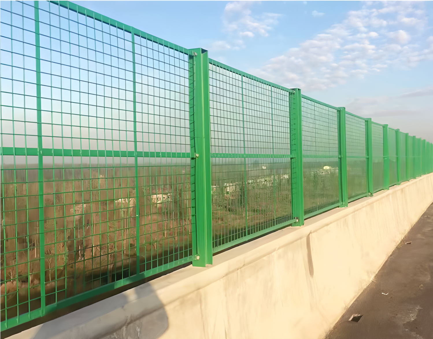 How does railway guardrail prevent accidents?