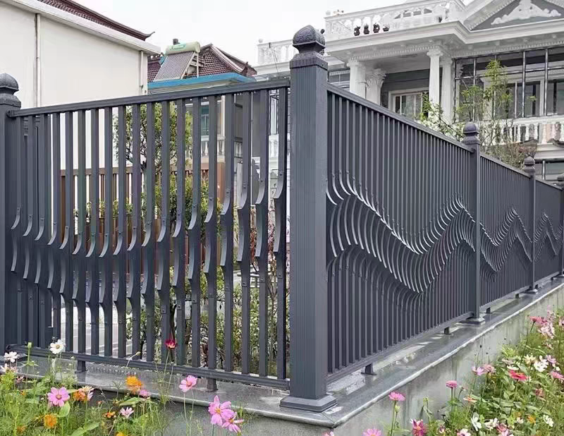 Is metal fence easier to maintain than wooden fence?