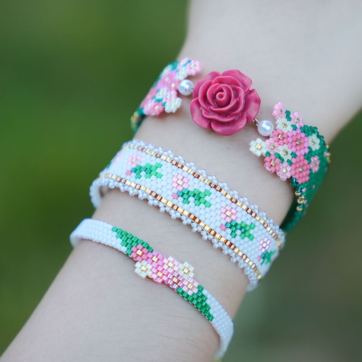 Marrinu Handwoven MIYUKI Bead Bracelet for Women