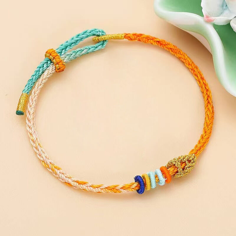 Handwoven Lucky Bracelet: Tie Your Wishes Around Your Wrist