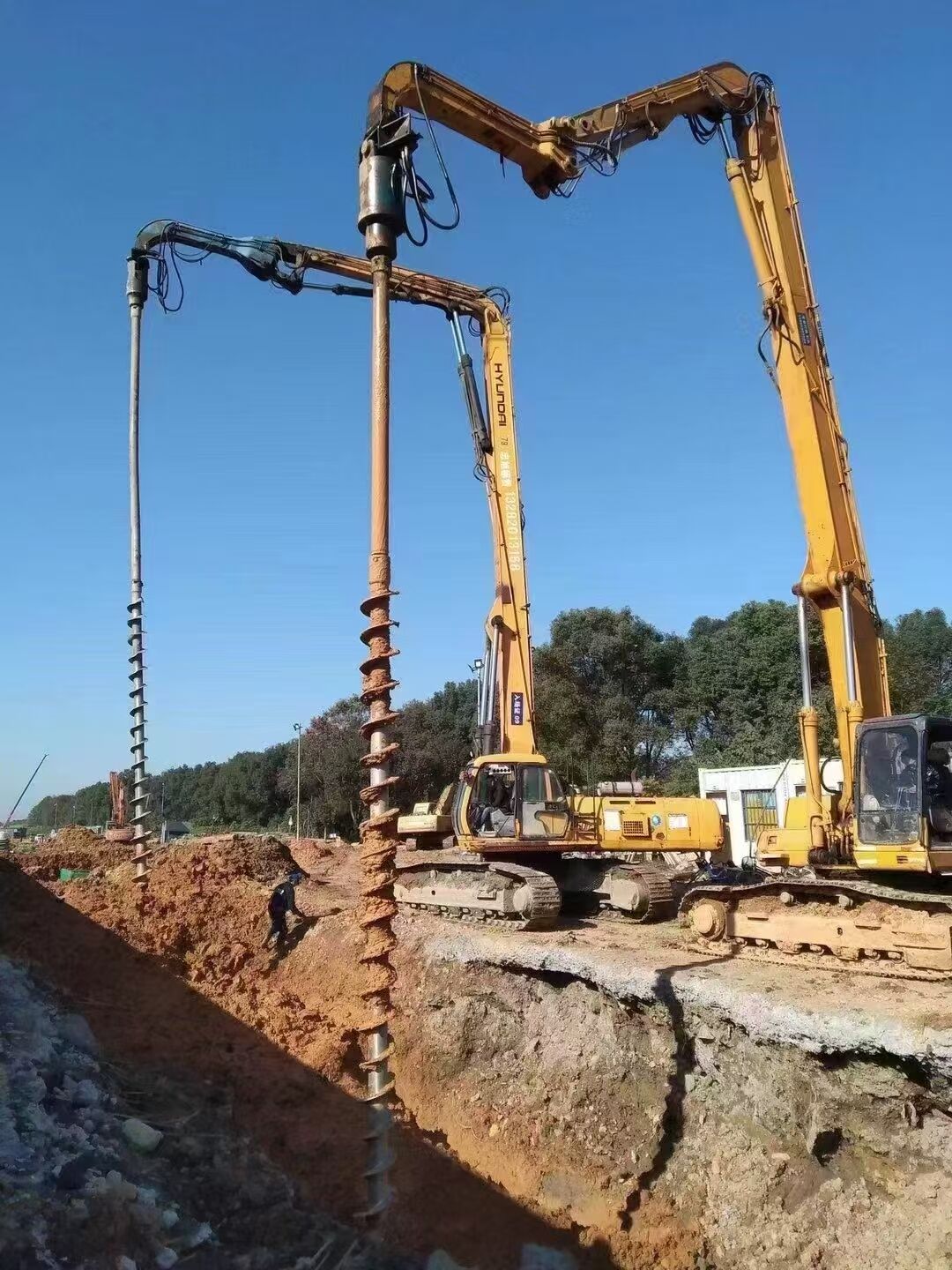 Совместимость с несколькими сваями и система быстрой замены